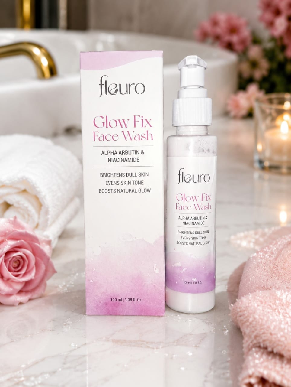 Fleuro Glow Fix Face Wash
